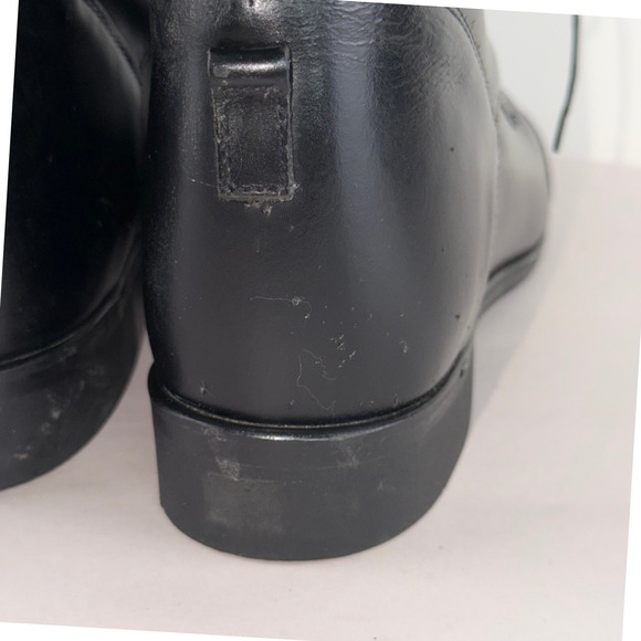 Womens Black Leather Equestrian Riding Field Boots SZ 8 R Amazona Cavalier - Picture 16 of 16